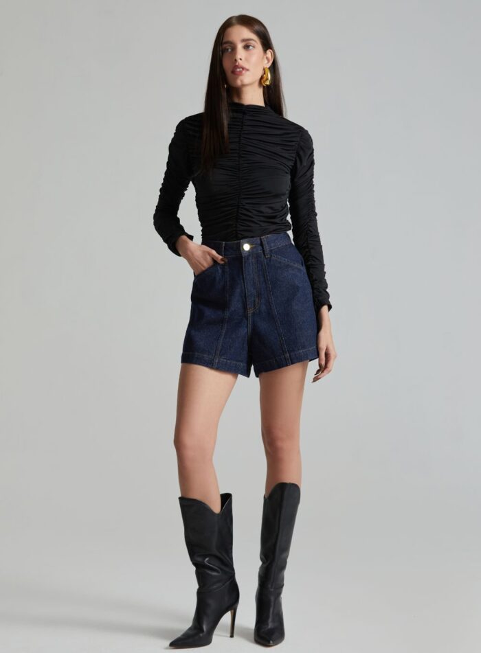 BLUSA LORENA ARM.3 PRETO - Imagem 2
