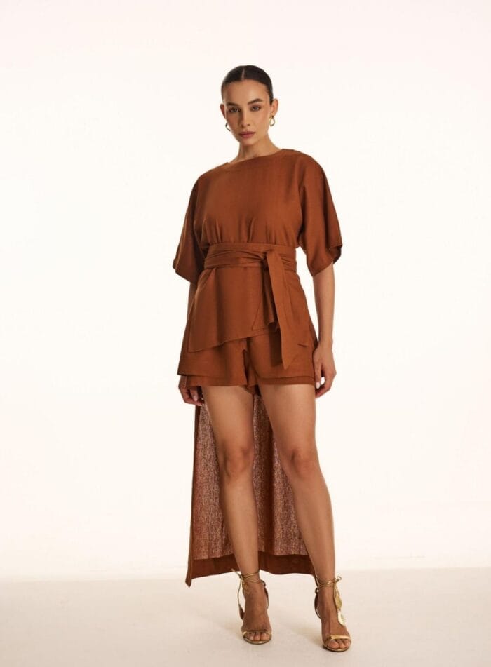 BLUSA LENITA OH LINDA CAFE - Imagem 5