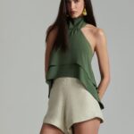 BLUSA MARIANA ARM.3 VERDE MOSS