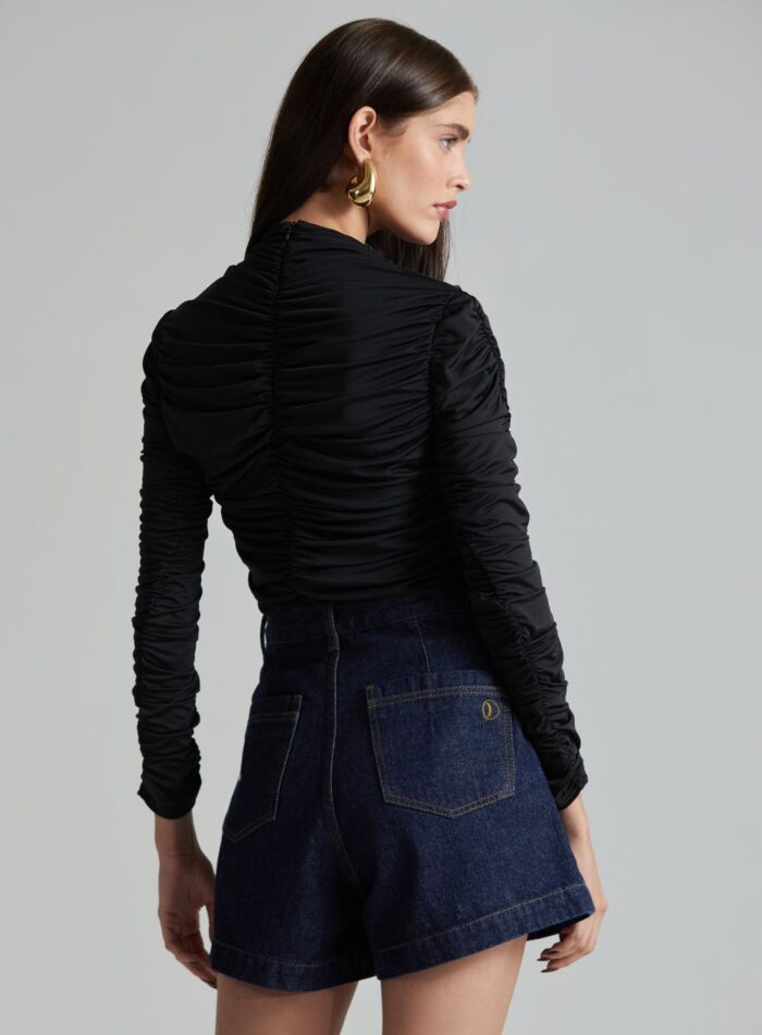 BLUSA LORENA ARM.3 PRETO - Imagem 3