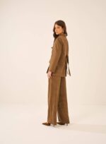 BLAZER RISCA DE GIZ CARAMELO - Imagem 2