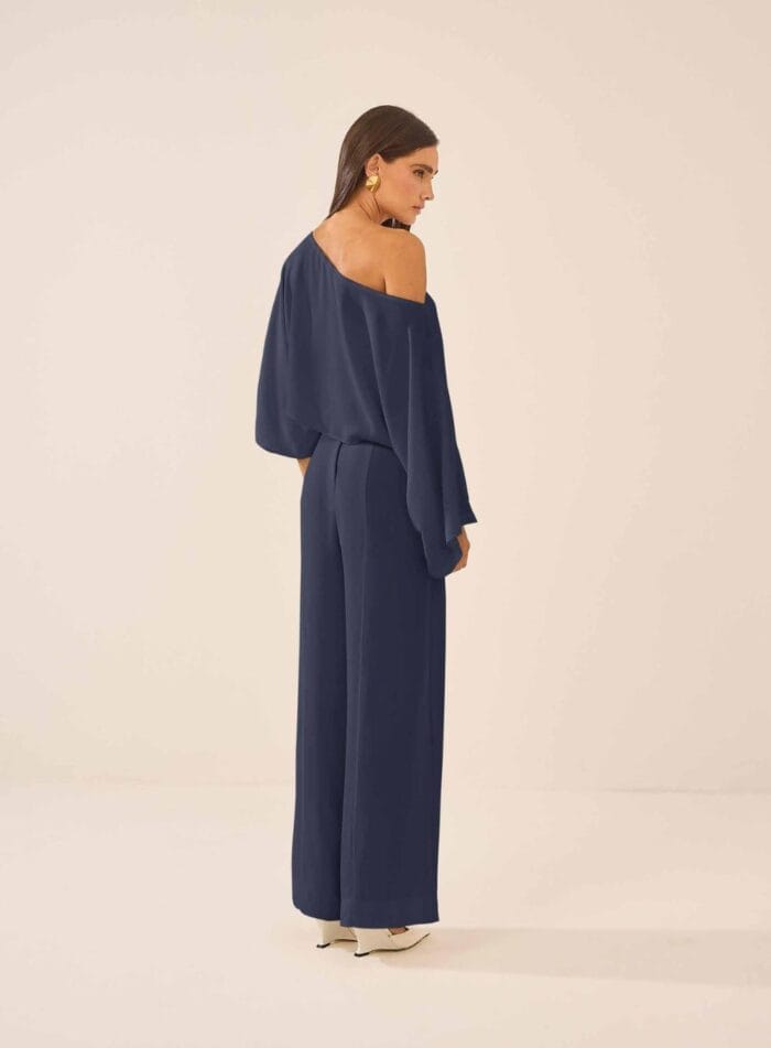 BLUSA AMPLA SOLTA MARINHO - Imagem 2