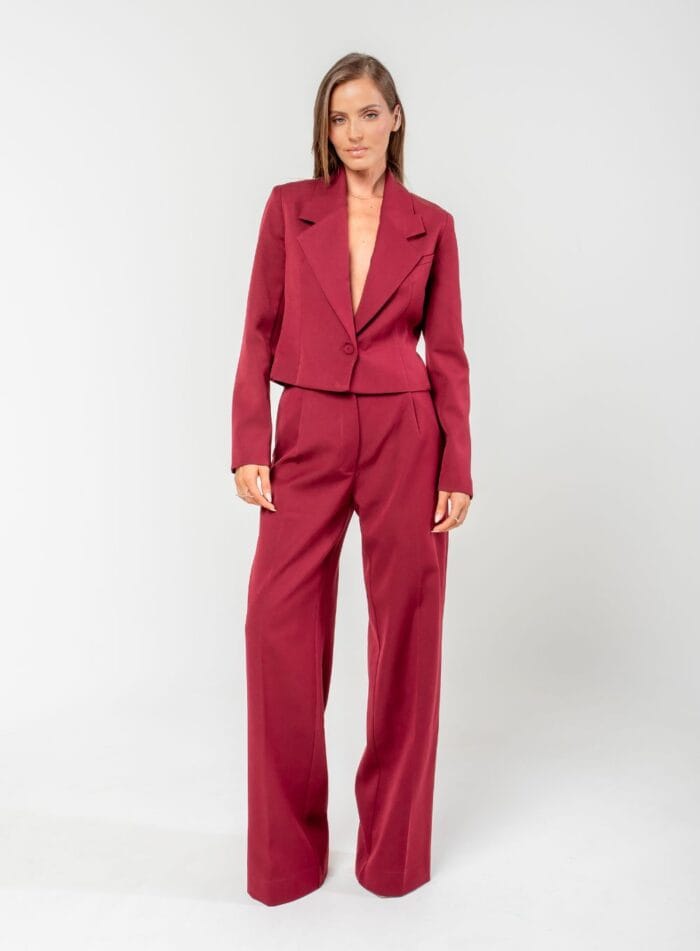BLAZER MANGA LONGA ROMME SAUVIGNON - Imagem 3