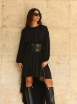 VESTIDO ANGEL ARM.3 PRETO - Imagem 2