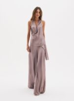 CONJUNTO BLUSA/CALCA LUA MARROM ANIS