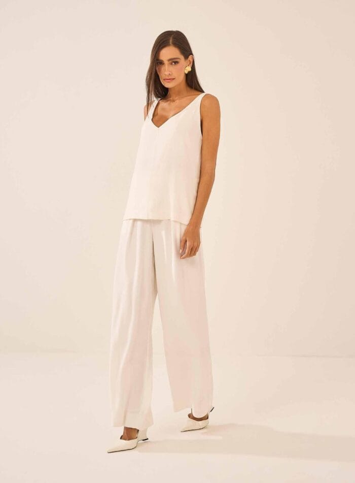 CALÇA ALFAIATARIA OFF WHITE - Imagem 4