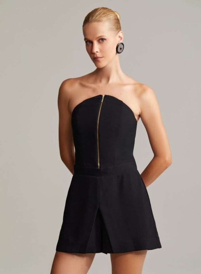 SHORT SAIA MONIQUE ARM.2 PRETO - Imagem 1