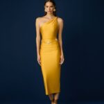 SAIA MIDI NICKI GOLDEN YELLOW