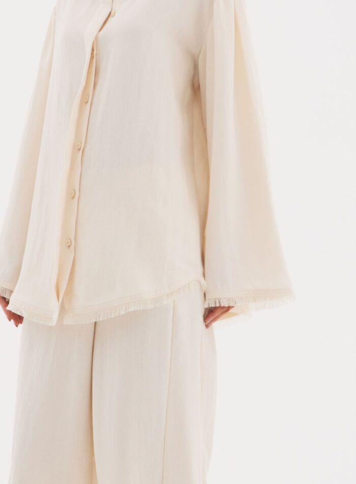 CAMISA BELINDA BEGE ITALIAN - Imagem 2