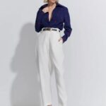 CALCA CENOURA ALFAIATARIA COLORS OFF WHITE