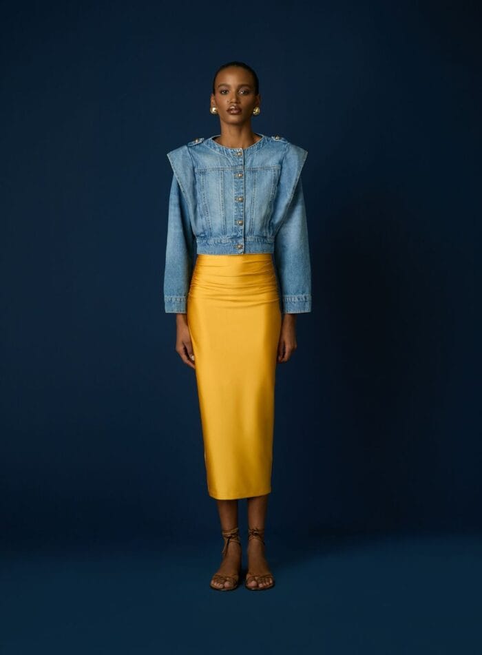 JAQUETA TILDA LIGHT DENIM - Imagem 2