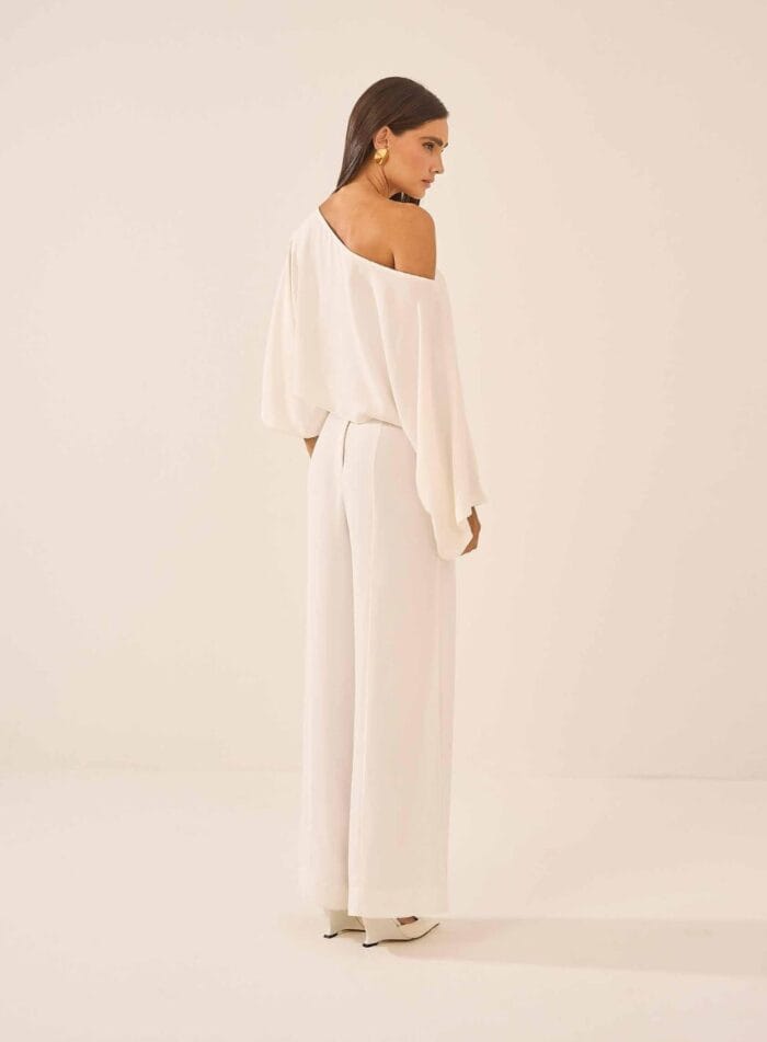CALÇA ALFAIATARIA OFF WHITE - Imagem 2