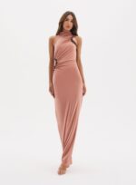 VESTIDO JANINE MARROM BOTANIC - Imagem 4