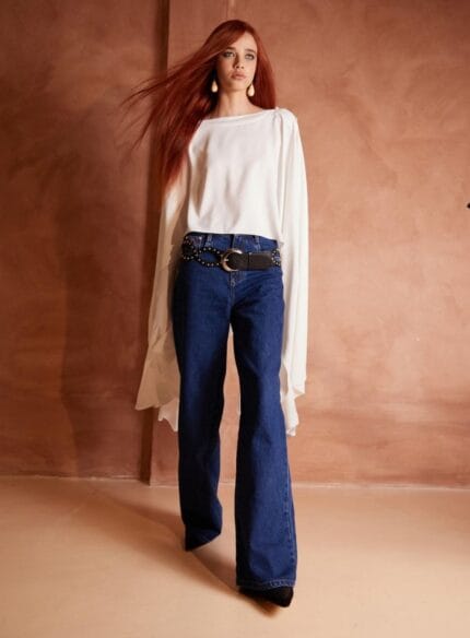 CALCA JEANS BIA ARMORIAL AZUL DENIM