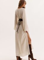 VESTIDO BRUNA BEGE ITALIAN - Imagem 3