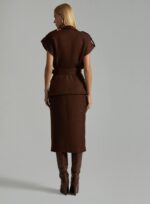 COLETE ESTELA ARM.3 MARRON - Imagem 4