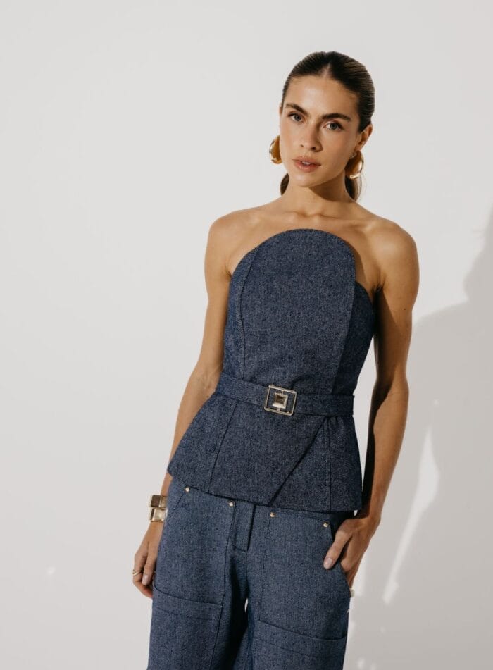 CORSET TESSA INDIGO - Imagem 1