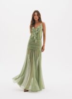 VESTIDO TULE GABRIELA VERDE SLOTY - Imagem 2