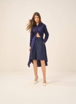 MAXI CAMISA TRICOLINE MARINHO