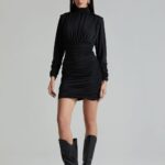 VESTIDO GEOVANA ARM.3 PRETO