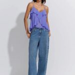 CALCA BARREL OVER JEANS