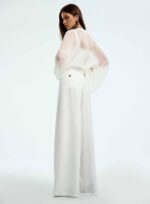 BLUSA MANGA BALONE OFF WHITE - Imagem 2