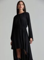 VESTIDO ANGEL ARM.3 PRETO - Imagem 5