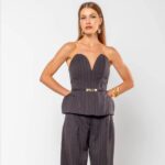 CORSELET LISY GRAFITE