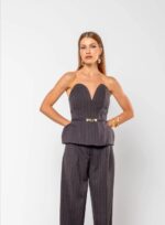 CORSELET LISY GRAFITE