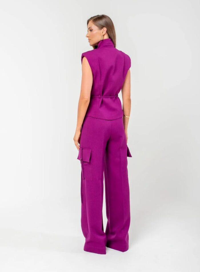 BLAZER SEM MANGA BERRY - Imagem 3