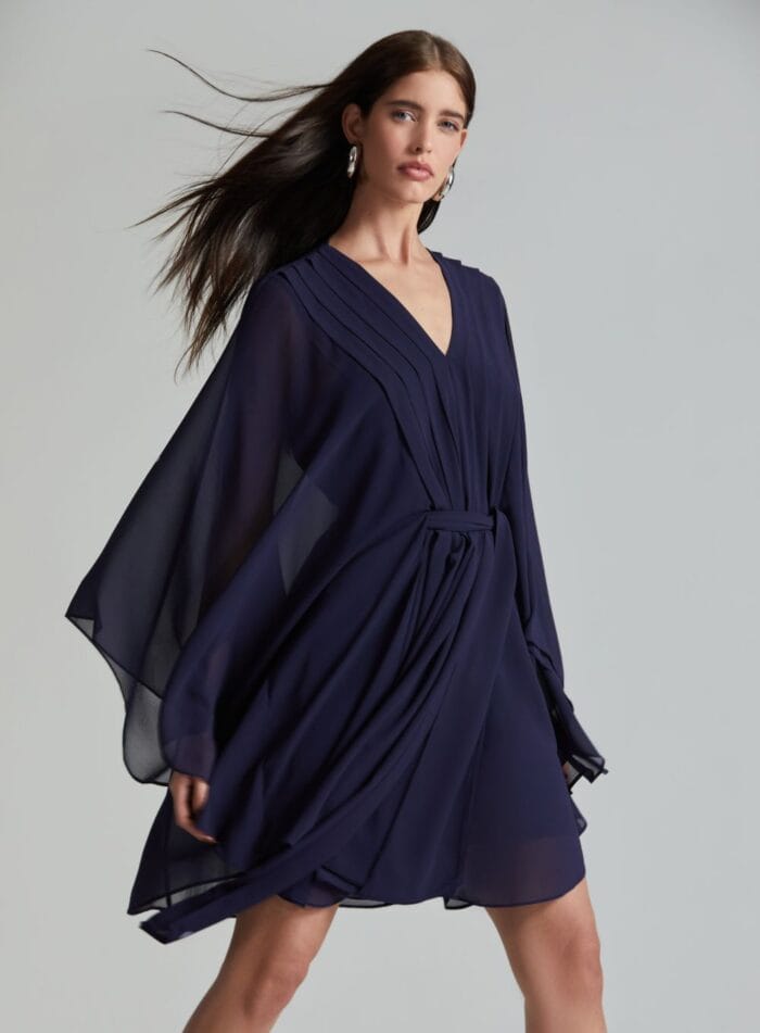 VESTIDO CLARISSE ARM.3 MARINHO - Imagem 2