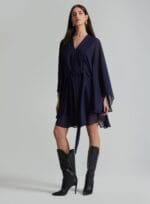 VESTIDO CLARISSE ARM.3 MARINHO