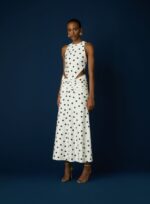 VESTIDO BREEZY NAVY DOTS