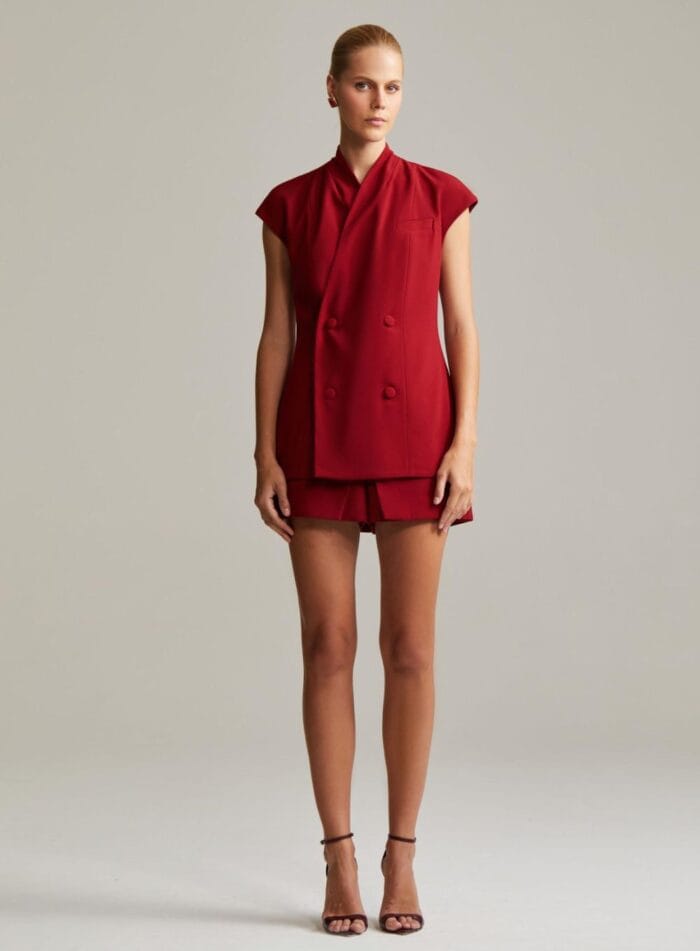 BLAZER JULIANA ARM.2 VINHO - Imagem 4