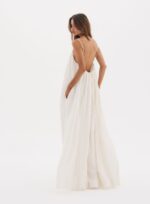 VESTIDO LINHO SANDRA BEGE ITALIAN - Imagem 4