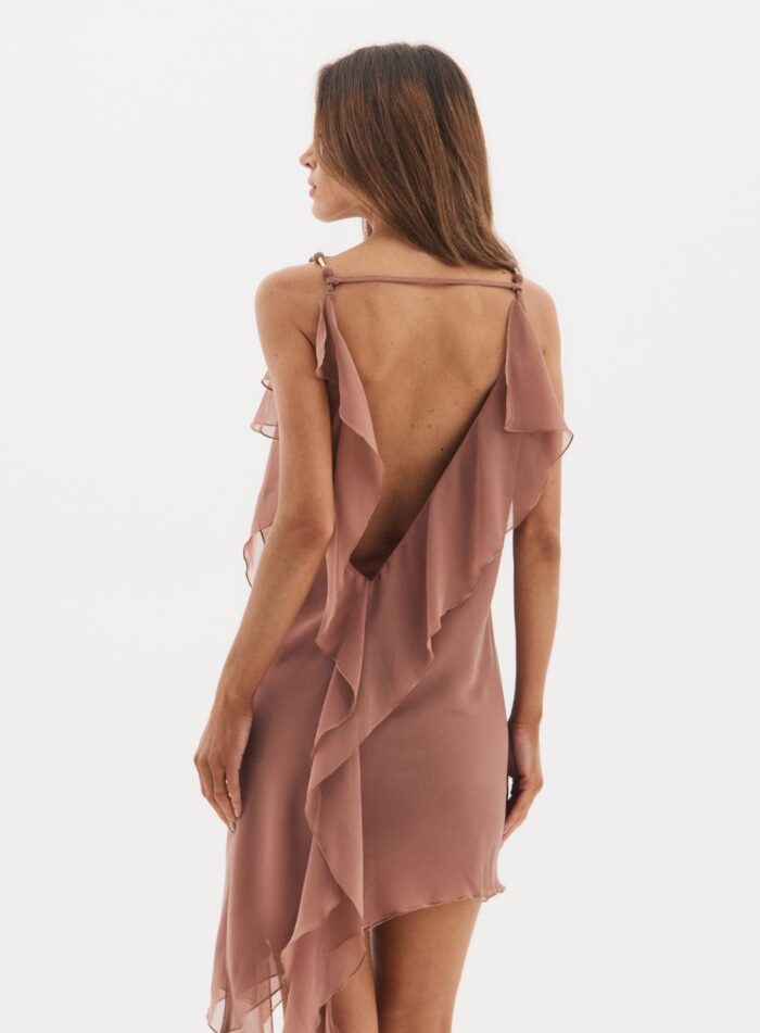 VESTIDO JADE MARROM ANIS - Imagem 2