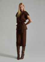 SAIA ELEONORA ARM.3 MARROM - Imagem 2