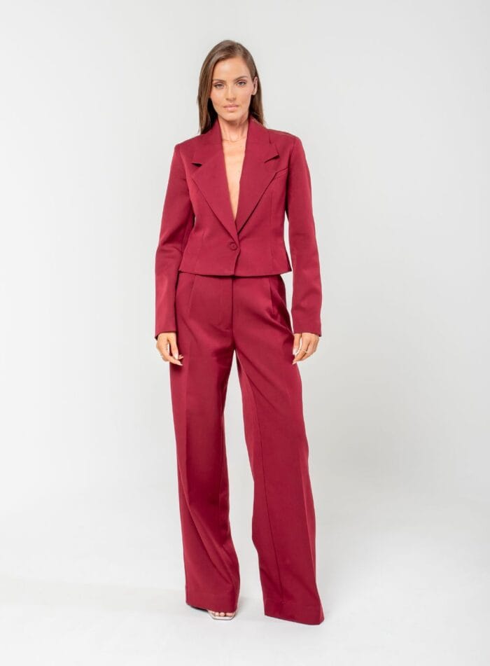 BLAZER MANGA LONGA ROMME SAUVIGNON - Imagem 4