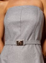 VESTIDO MIDI FRANCESCA GRAFITE - Imagem 3