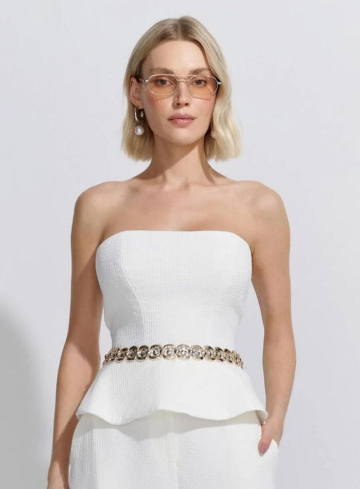 CINTO METAL GLAM DOURADO - Imagem 1