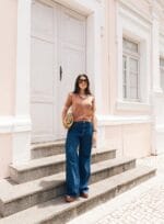 CALCA JEANS BIA ARMORIAL AZUL DENIM - Imagem 3