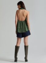 BLUSA MARIANA ARM.3 VERDE MOSS - Imagem 6