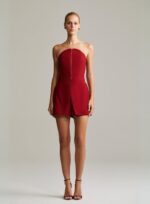 SHORT SAIA MONIQUE ARM.2 VINHO - Imagem 2