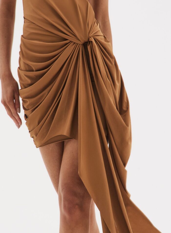 VESTIDO GRACE MARROM ANIS - Imagem 4