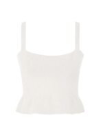 BLUSA BABADO TRICOT OFF WHITE - Imagem 3