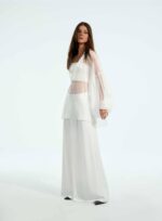 BLUSA MANGA BALONE OFF WHITE