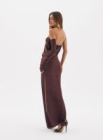 VESTIDO FELICITY MARROM BEATEN BROWN - Imagem 2