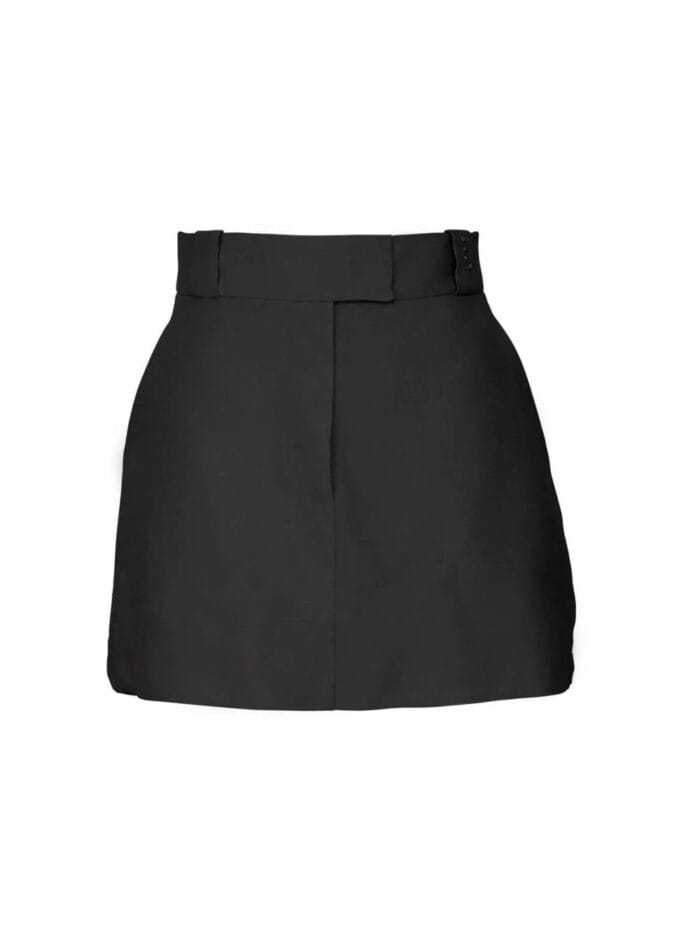 SHORT SAIA VISCO TWILL PRETO - Imagem 3