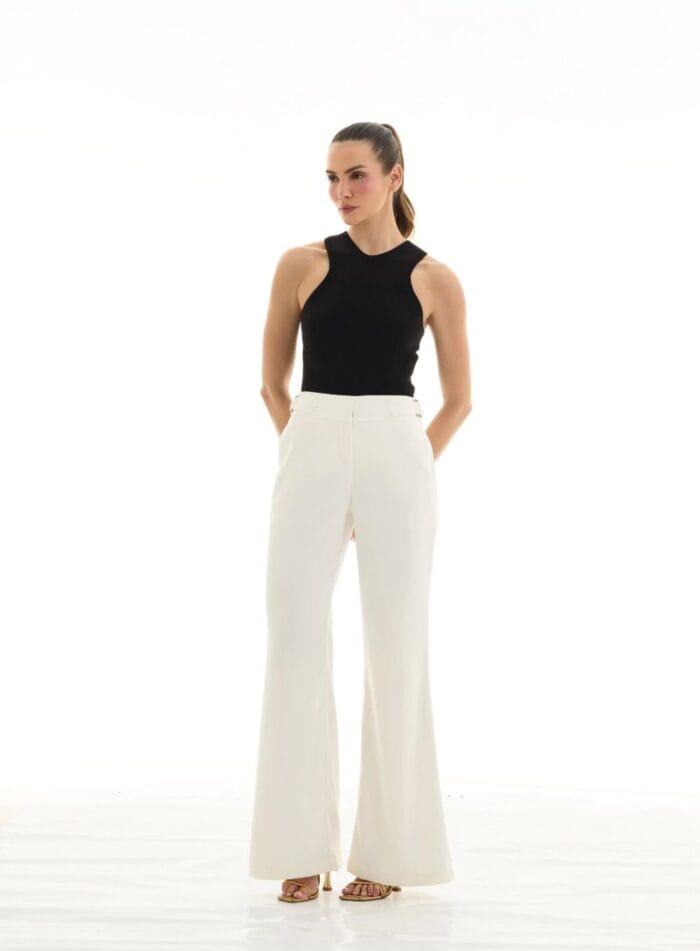 CALCA VALENTINA OFF WHITE - Imagem 1
