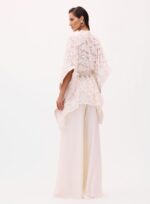 CONJUNTO CALCAS/KIMONO/TOP YASMIN BEGE LEBLANC - Imagem 4